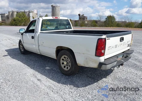 2005 Chevrolet Silverado 1500 Work Truck из США, поврежденный, VIN 1GCEC14X85Z127320